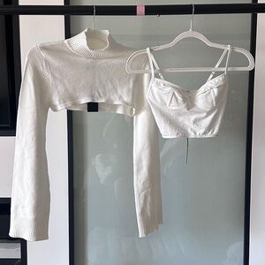 h:ours Sweater Set NWT